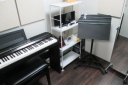 神奈川県川崎市中原区の音楽スタジオ　スタジオアイシャ2.5畳電子ピアノ