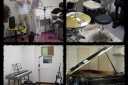愛知県名古屋市昭和区鶴舞の音楽スタジオ　カノン音楽練習スタジオスタジオの部屋のお写真になります。